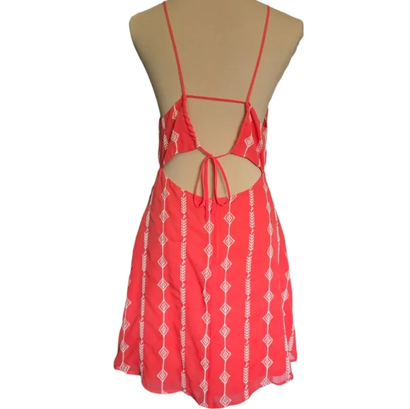 Women's Botique Hashttag Boho Geometric Patterned Dress - Small - Picture 4 of 9